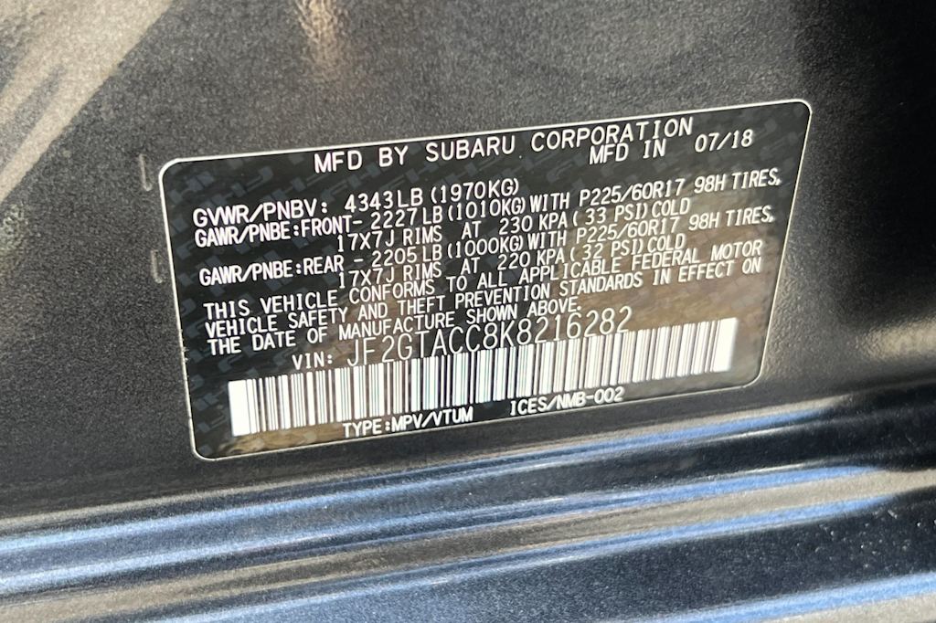 Thumbnail: 2019 Subaru Crosstrek - 18