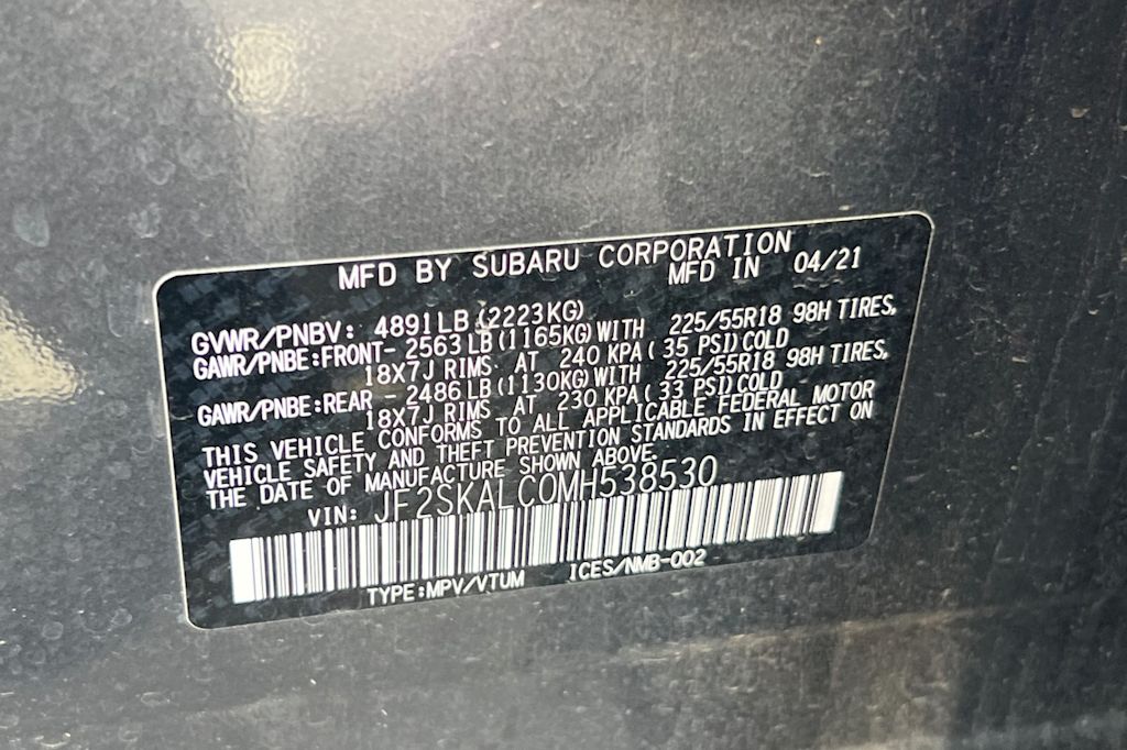 Thumbnail: 2021 Subaru Forester - 9