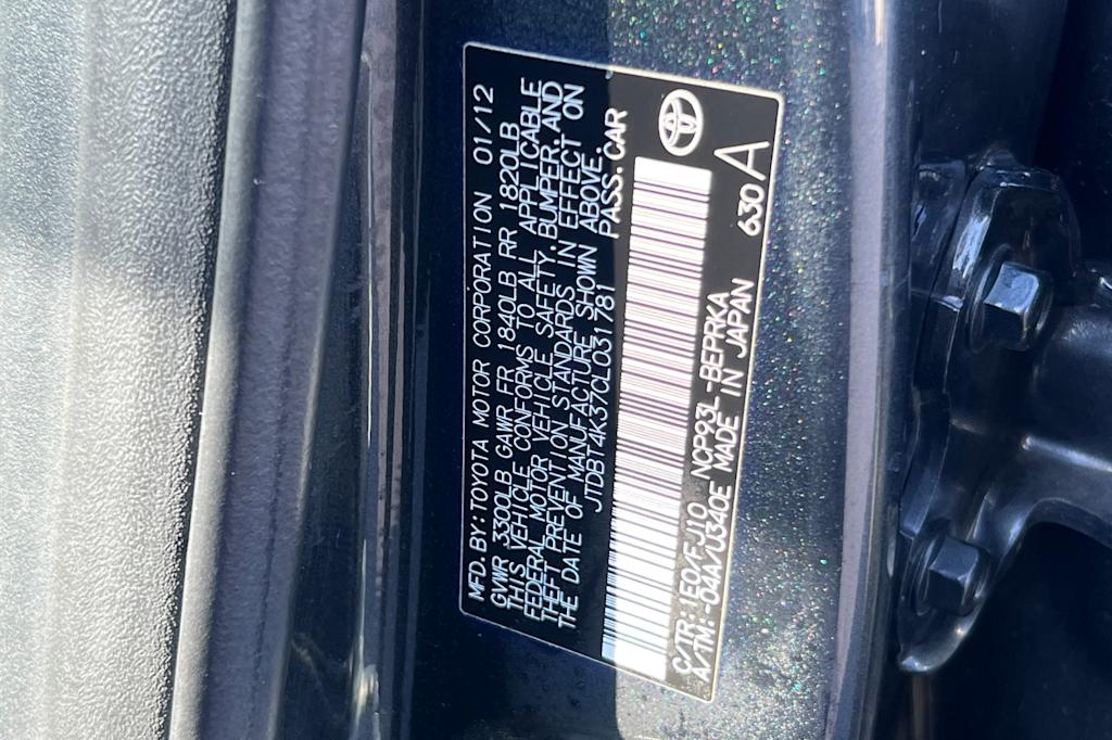 Thumbnail: 2012 Toyota Yaris - 15