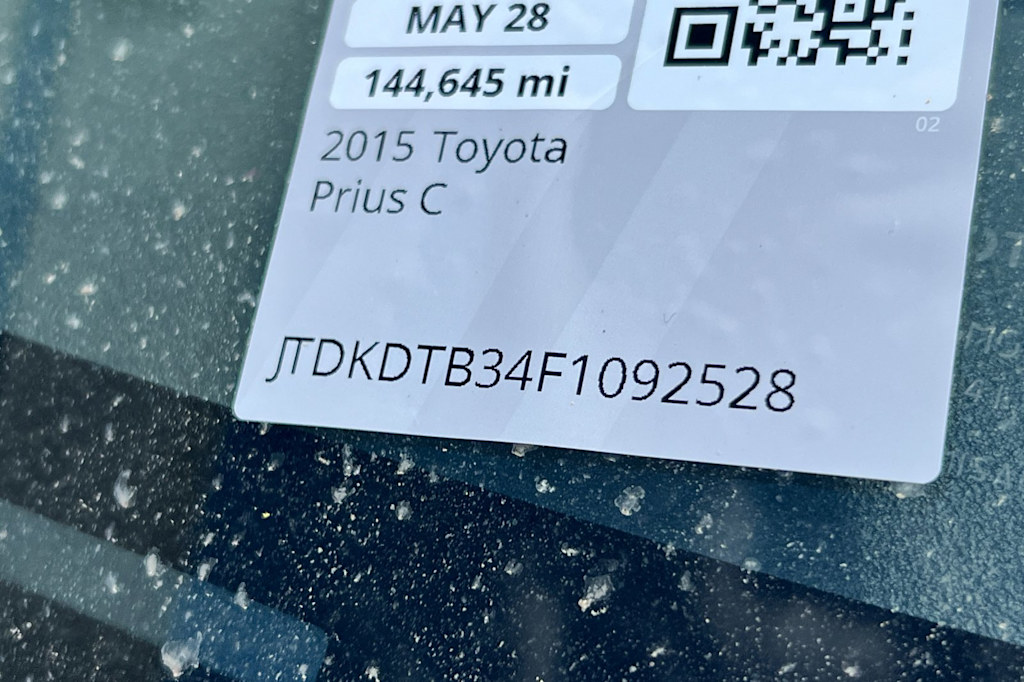 Thumbnail: 2015 Toyota Prius c - 9