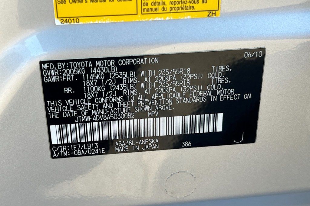 Thumbnail: 2010 Toyota RAV4 - 18