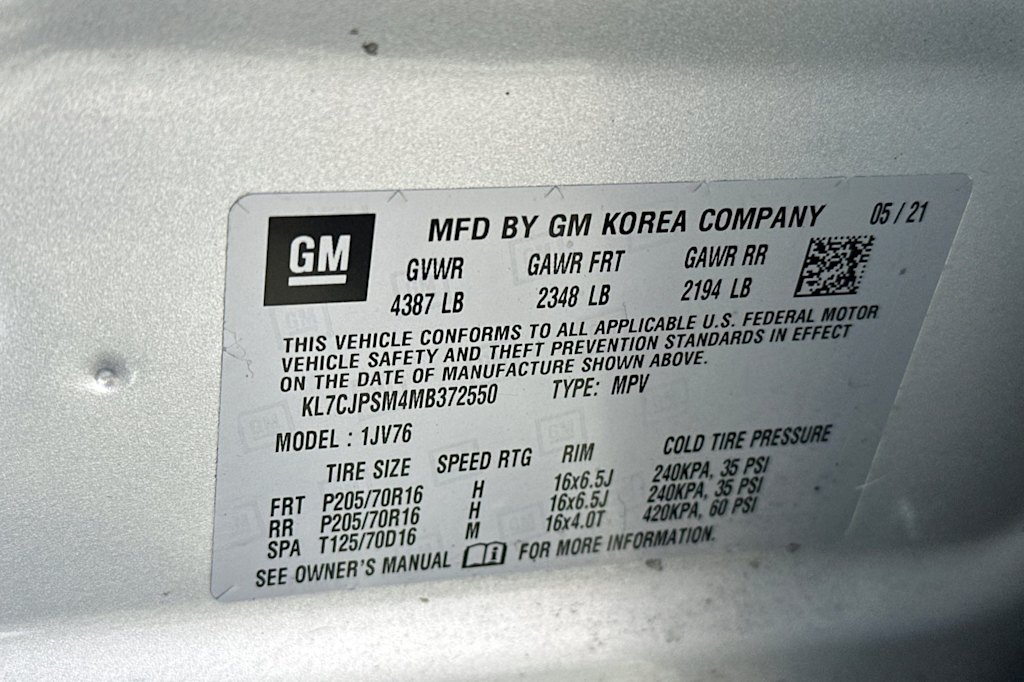 Thumbnail: 2021 Chevrolet Trax - 18