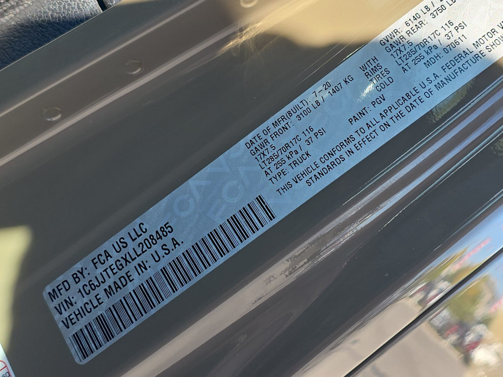 Thumbnail: 2020 Jeep Gladiator - 18