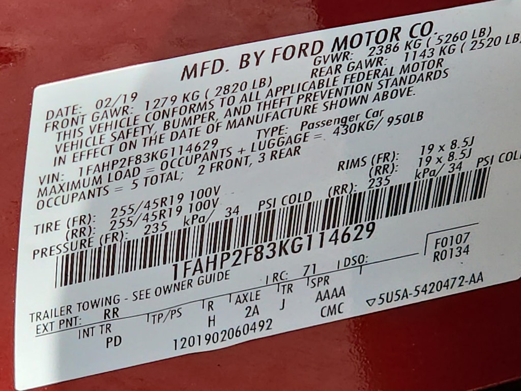 Thumbnail: 2019 Ford Taurus - 10