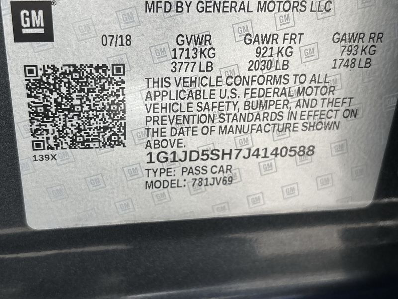 Thumbnail: 2018 Chevrolet Sonic - 19