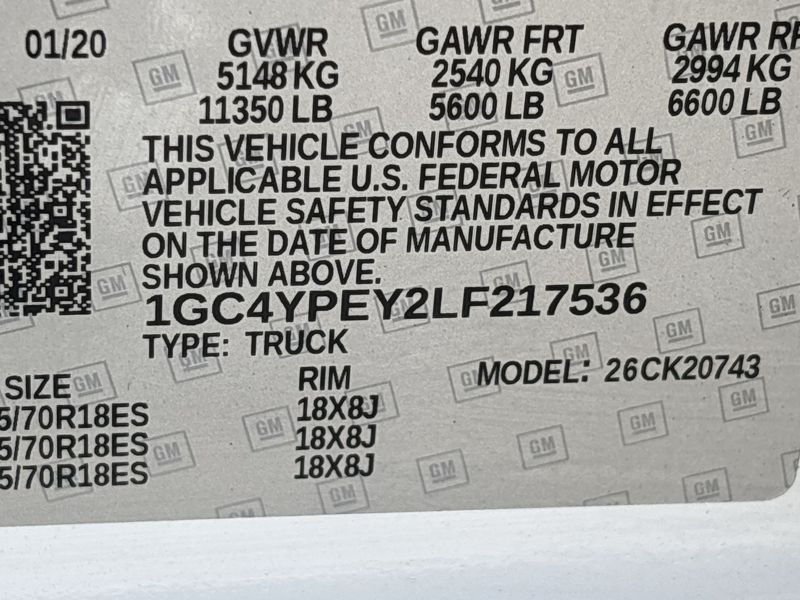 Thumbnail: 2020 Chevrolet Silverado 2500 - 17