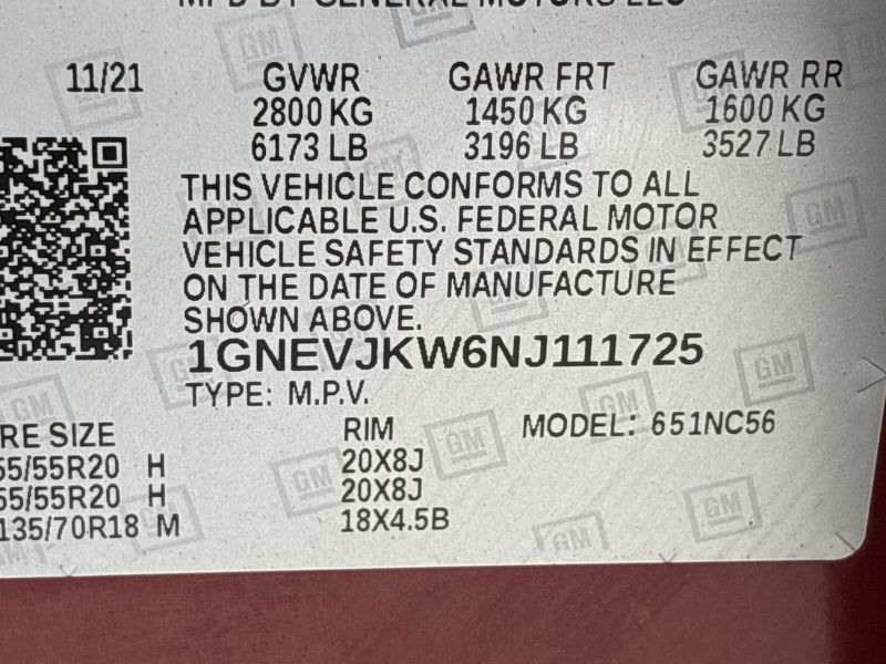 Thumbnail: 2022 Chevrolet Traverse - 17