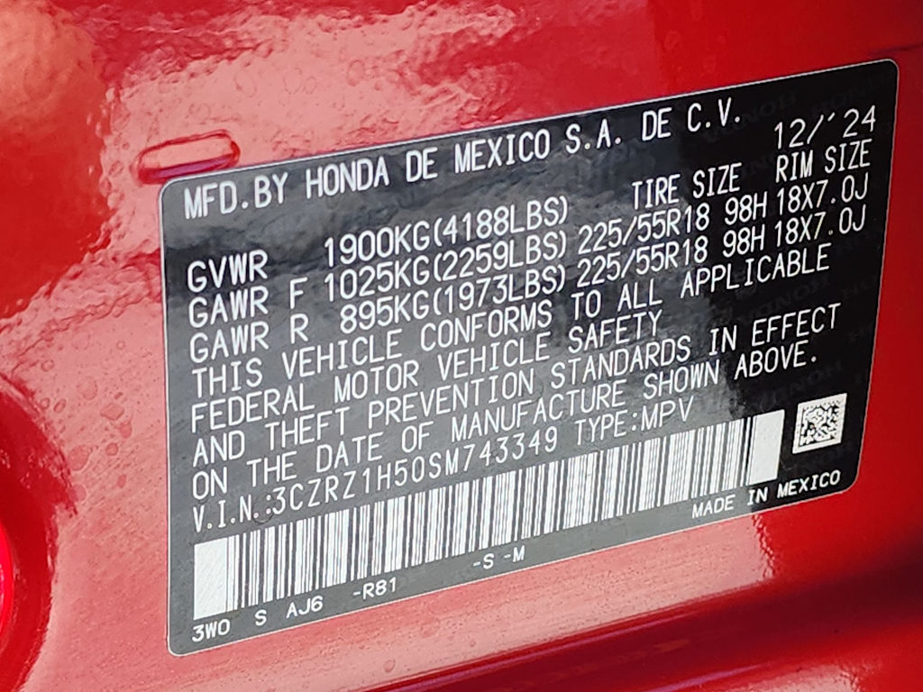 Thumbnail: 2025 Honda HR-V - 17