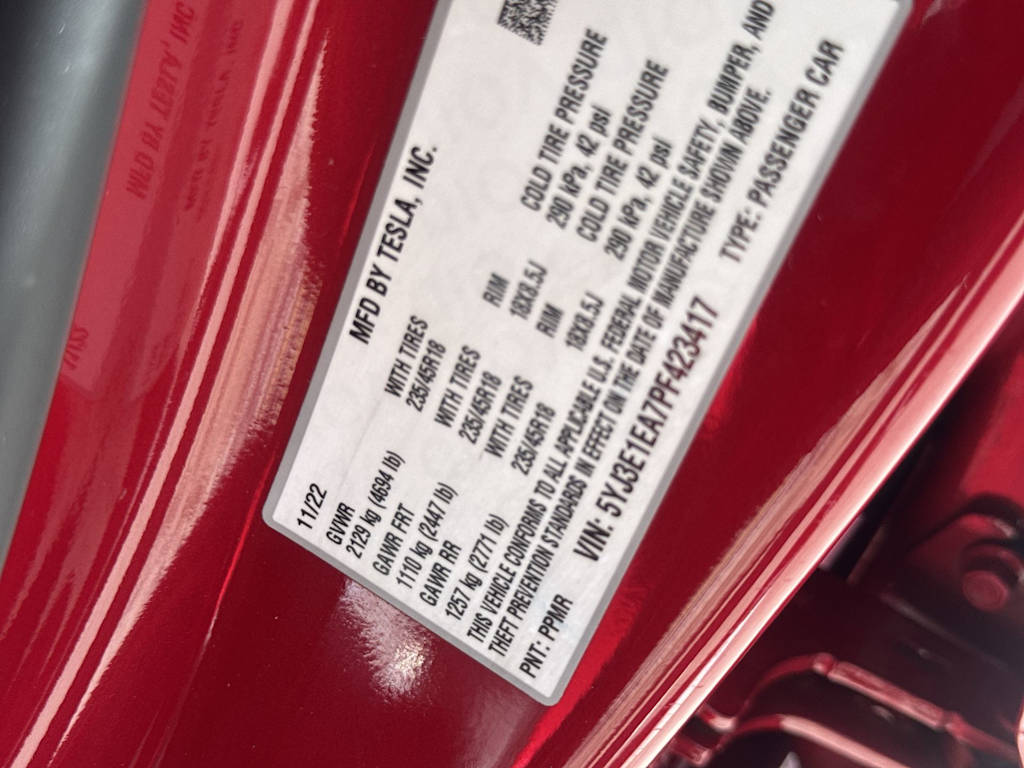 Thumbnail: 2023 Tesla Model 3 - 7