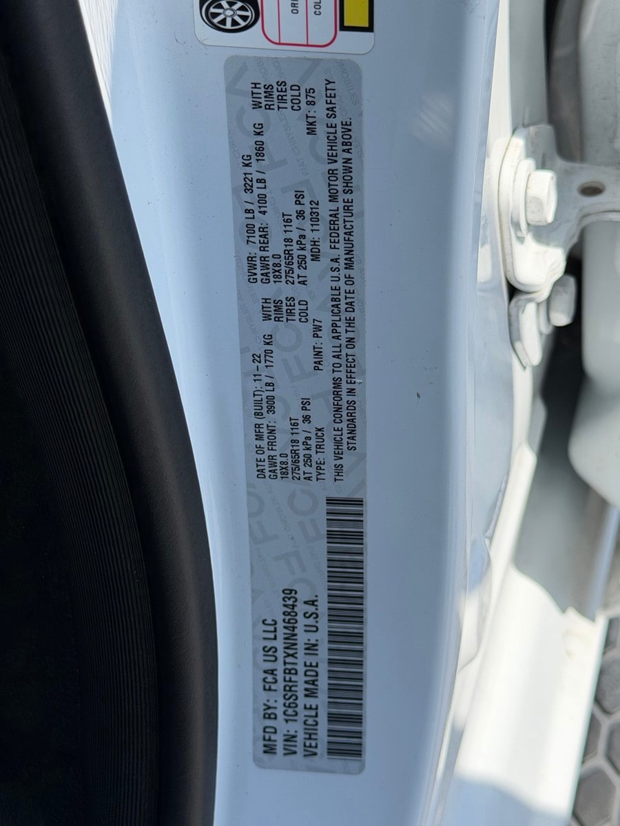 Thumbnail: 2022 RAM 1500 - 17