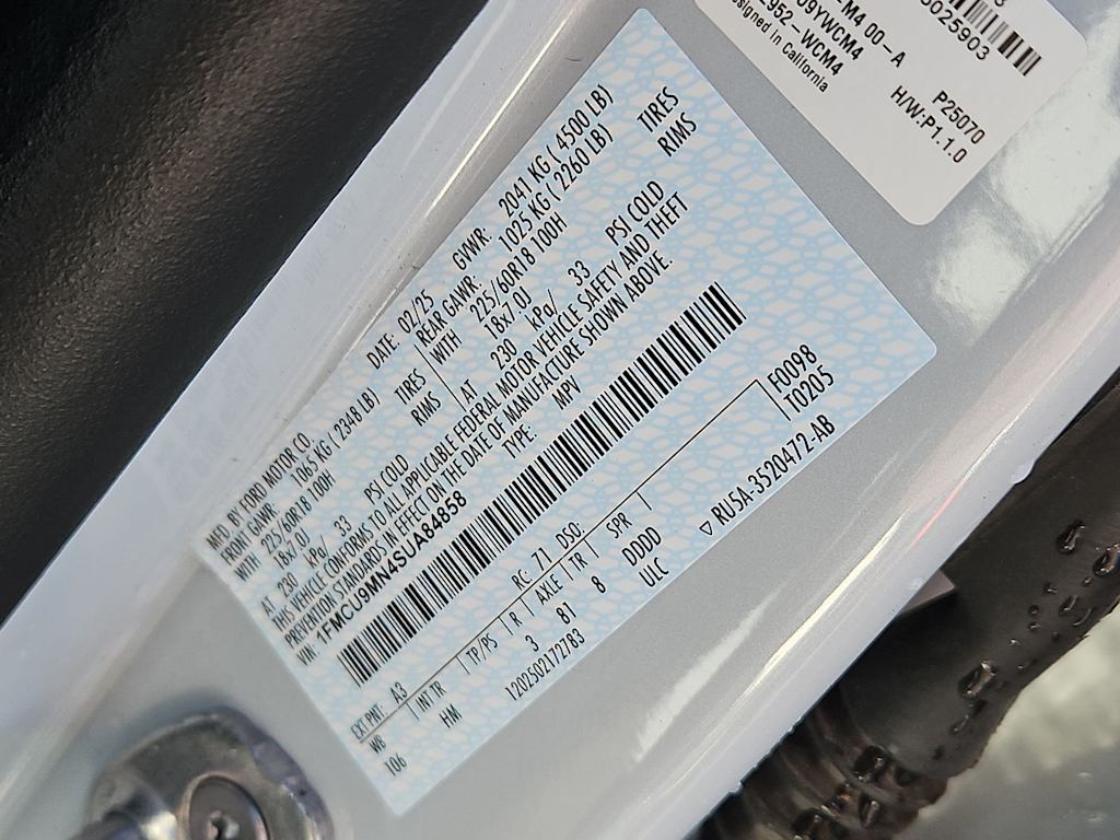 Thumbnail: 2025 Ford Escape - 20