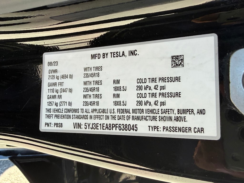 Thumbnail: 2023 Tesla Model 3 - 14