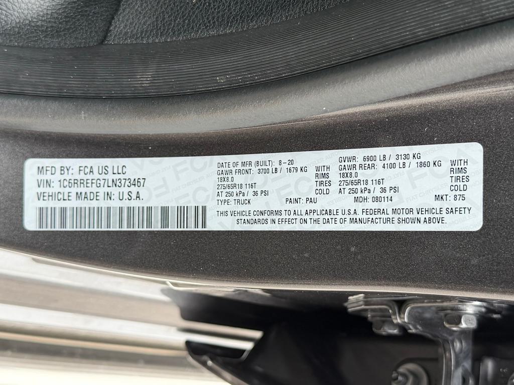 Thumbnail: 2020 RAM 1500 - 18