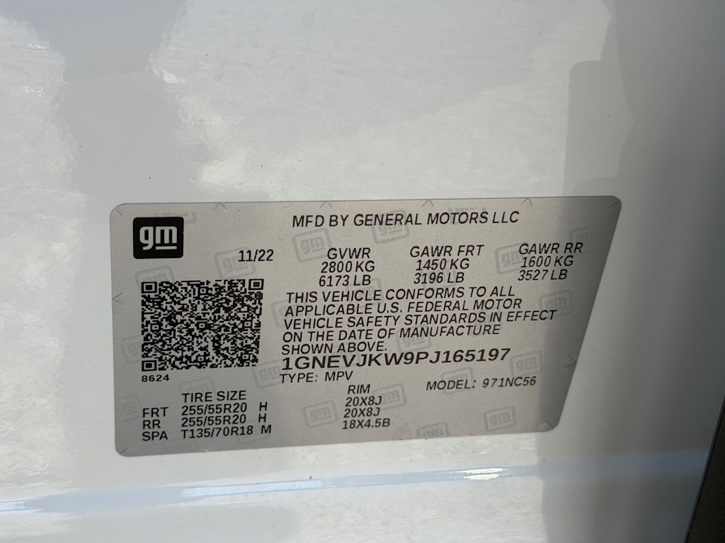 Thumbnail: 2023 Chevrolet Traverse - 18