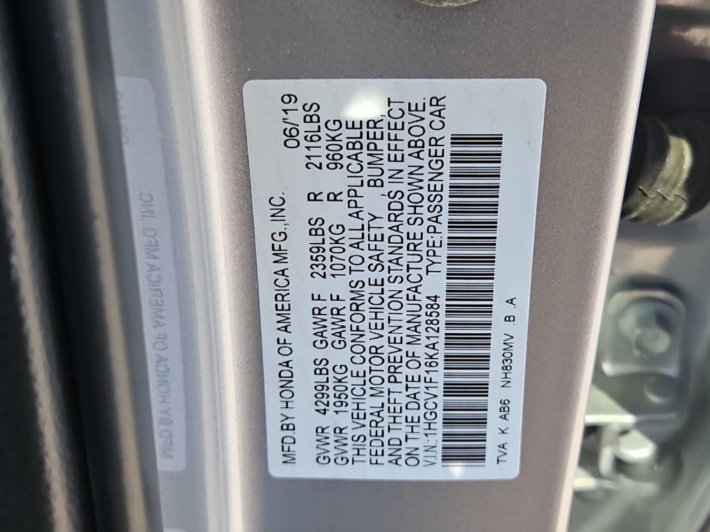 Thumbnail: 2019 Honda Accord - 19