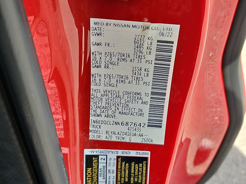 Thumbnail: 2022 Nissan Frontier - 31