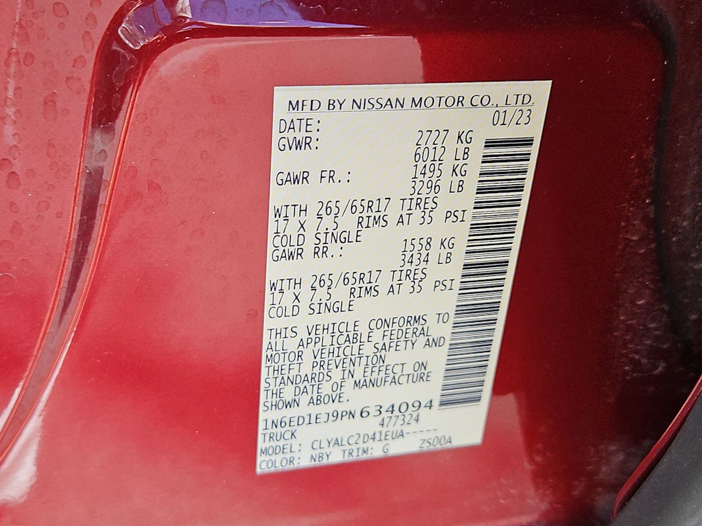 Thumbnail: 2023 Nissan Frontier - 20