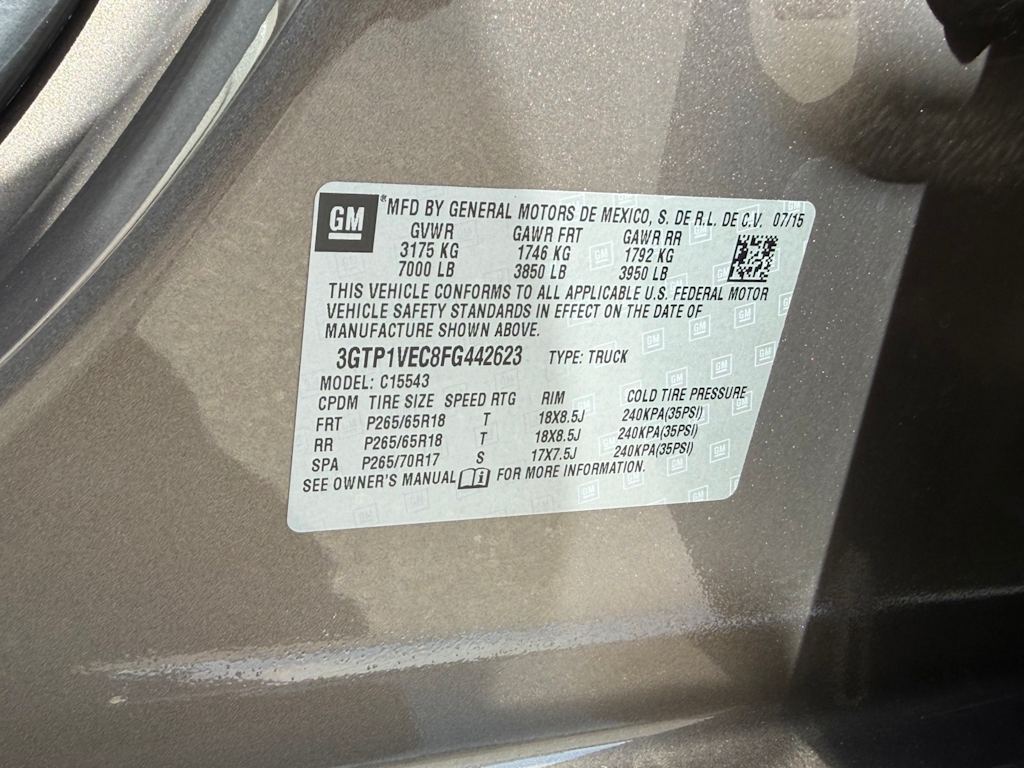 Thumbnail: 2015 GMC Sierra 1500 - 19