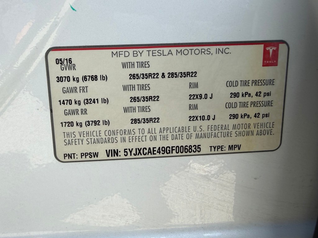 Thumbnail: 2016 Tesla Model X - 17