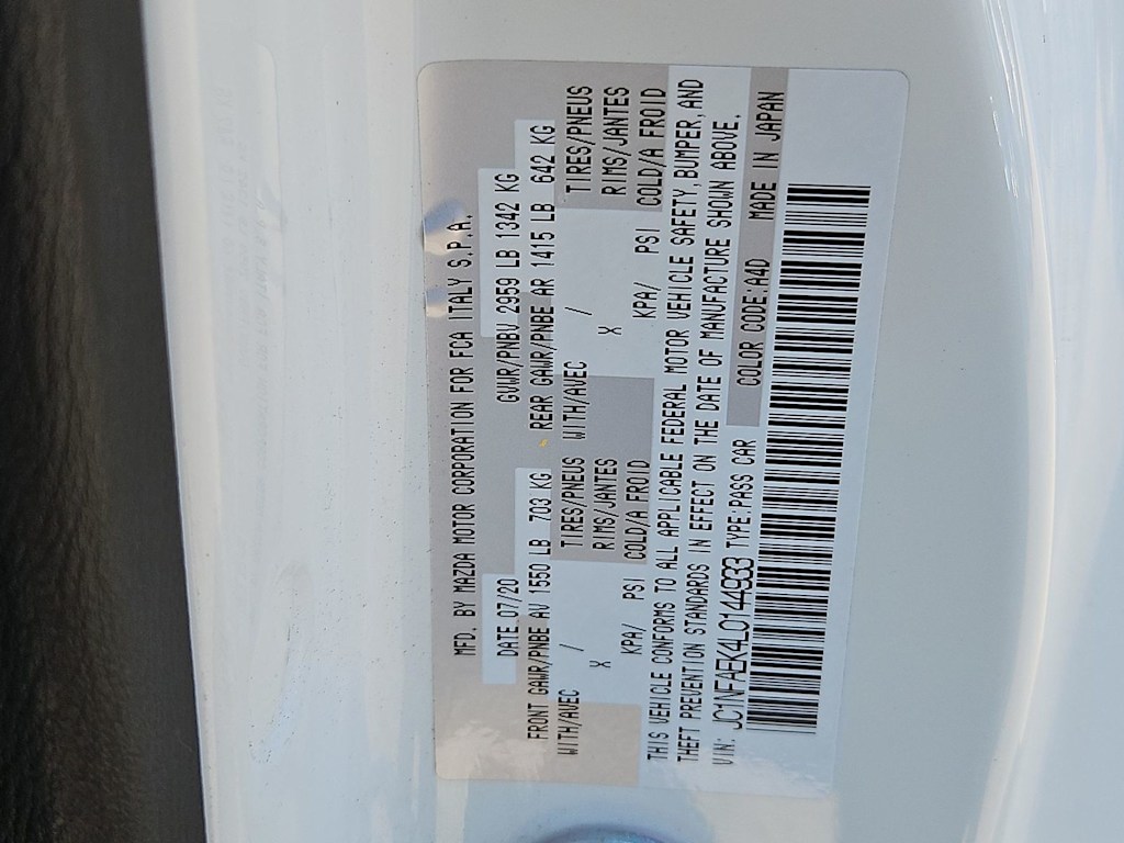 Thumbnail: 2020 Fiat 124 Spider - 17