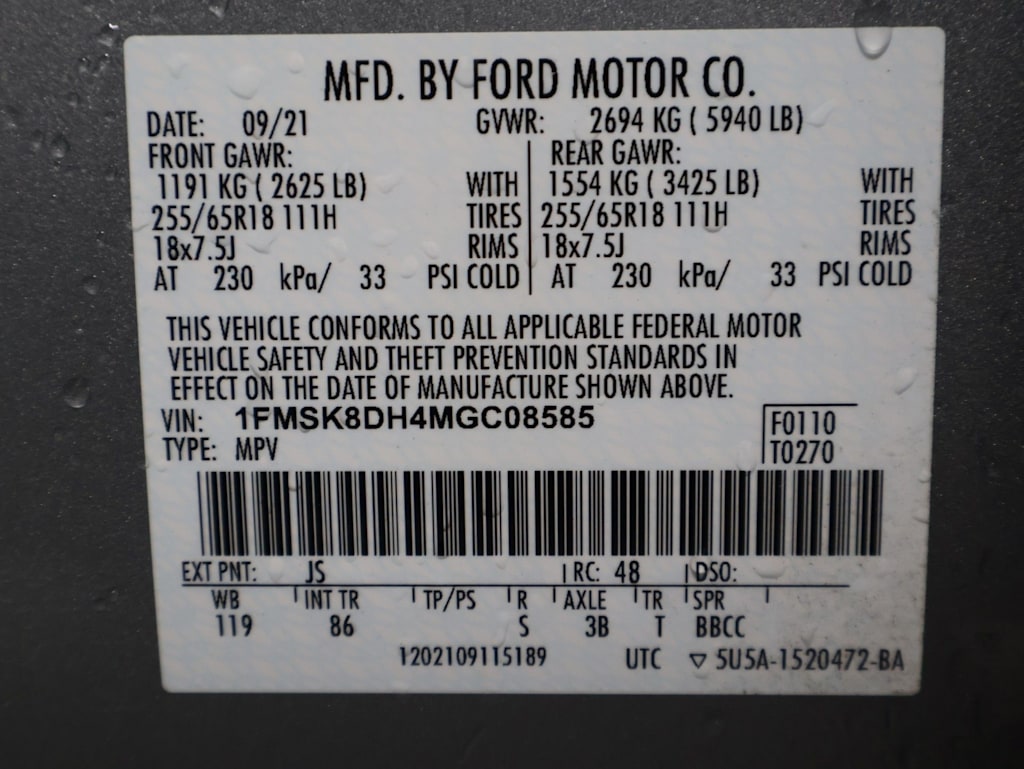 Thumbnail: 2021 Ford Explorer - 19