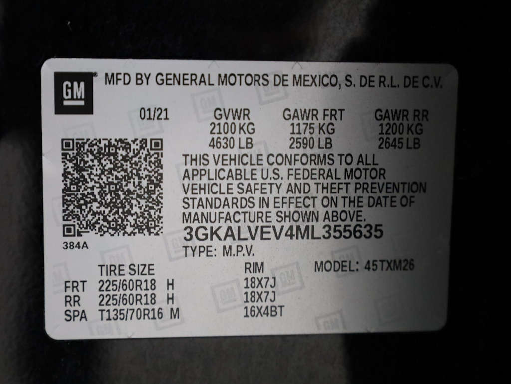 Thumbnail: 2021 GMC Terrain - 21