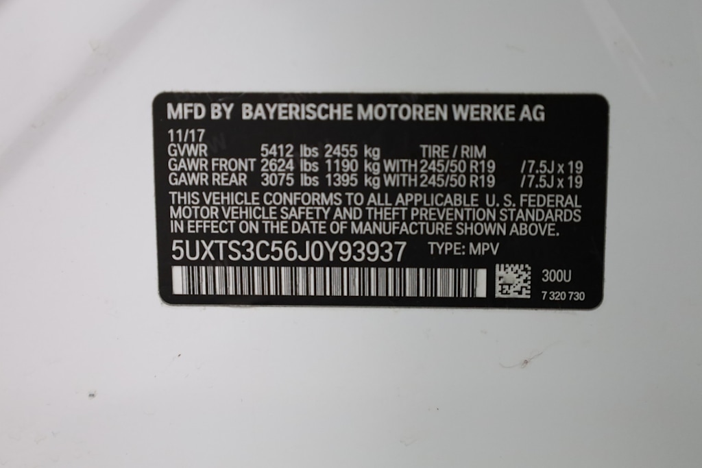 2018 BMW X3 M40i 20