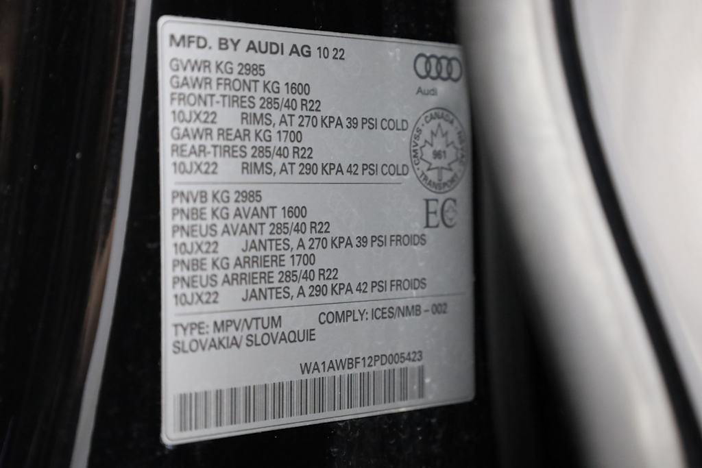 2023 Audi SQ8 Premium Plus 37