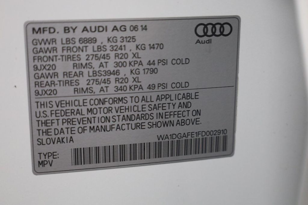 2015 Audi Q7 Prestige 21