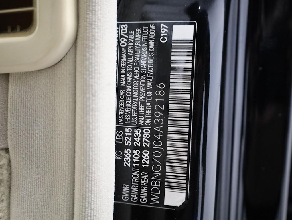 Thumbnail: 2004 Mercedes-Benz S-Class - 20