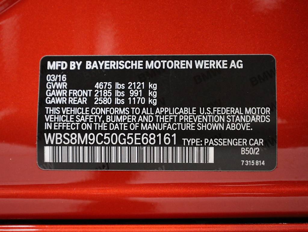 Thumbnail: 2016 BMW M3 - 21