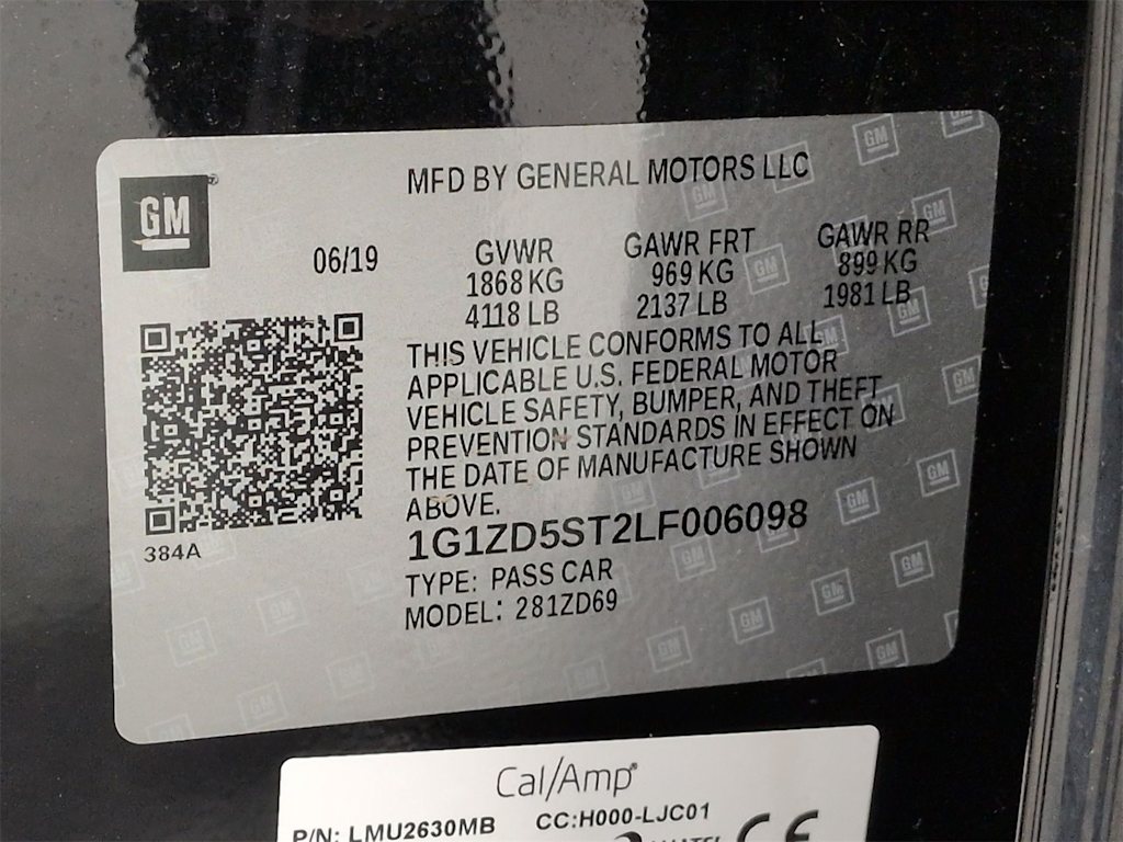 Thumbnail: 2020 Chevrolet Malibu - 20