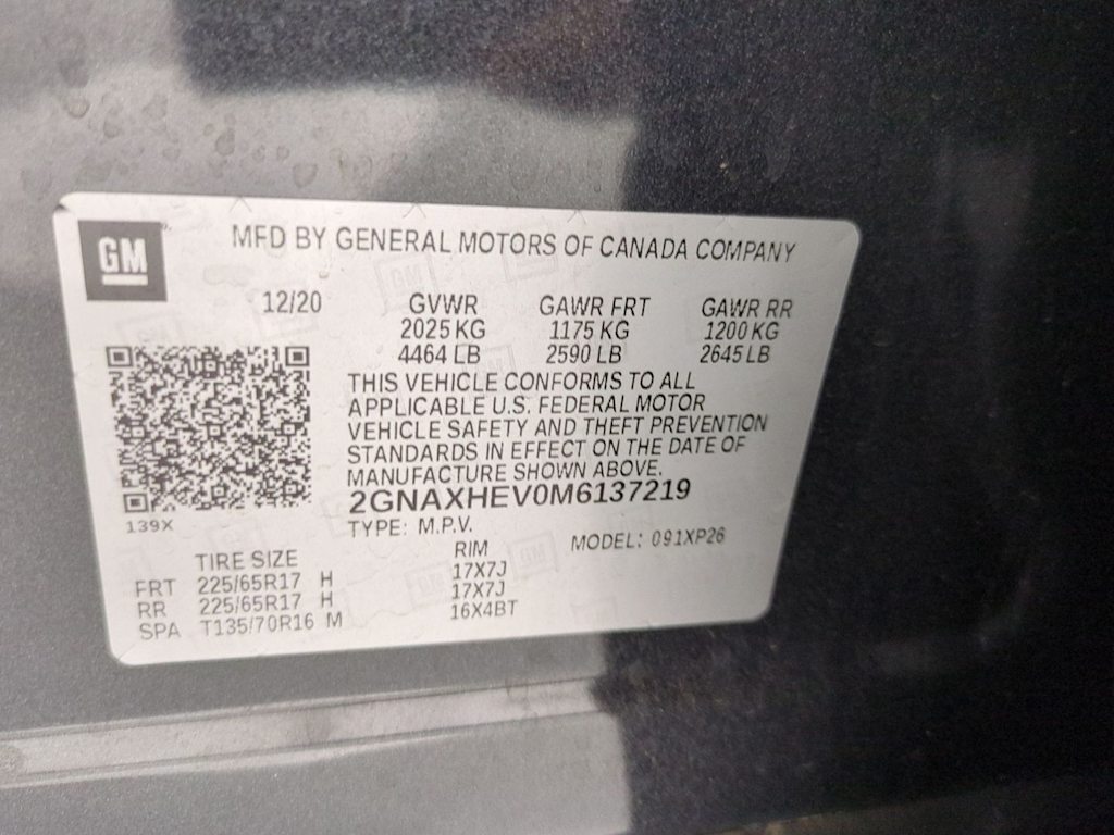 Thumbnail: 2021 Chevrolet Equinox - 20