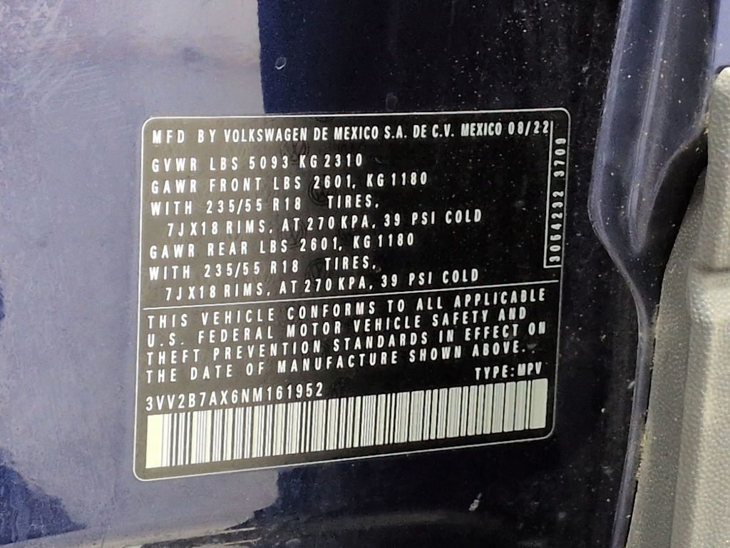 Thumbnail: 2022 Volkswagen Tiguan - 20