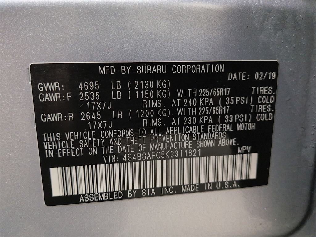 Thumbnail: 2019 Subaru Outback - 36