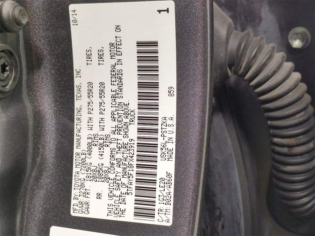 Thumbnail: 2015 Toyota Tundra - 18