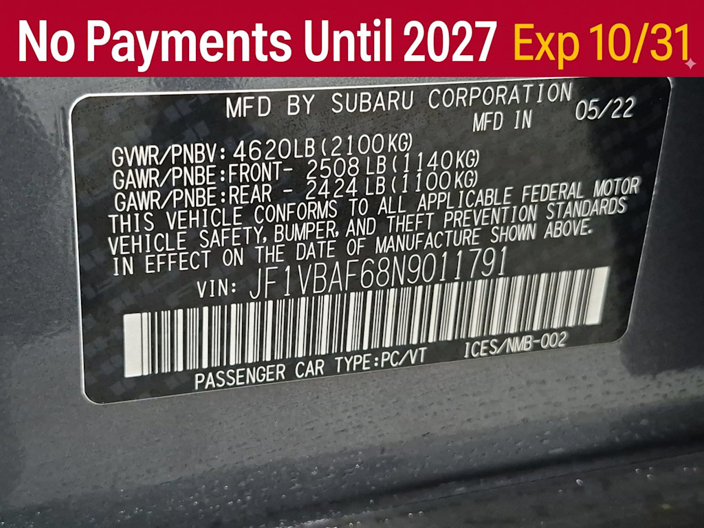 Thumbnail: 2022 Subaru WRX - 12