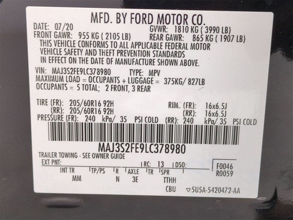 Thumbnail: 2020 Ford EcoSport - 18