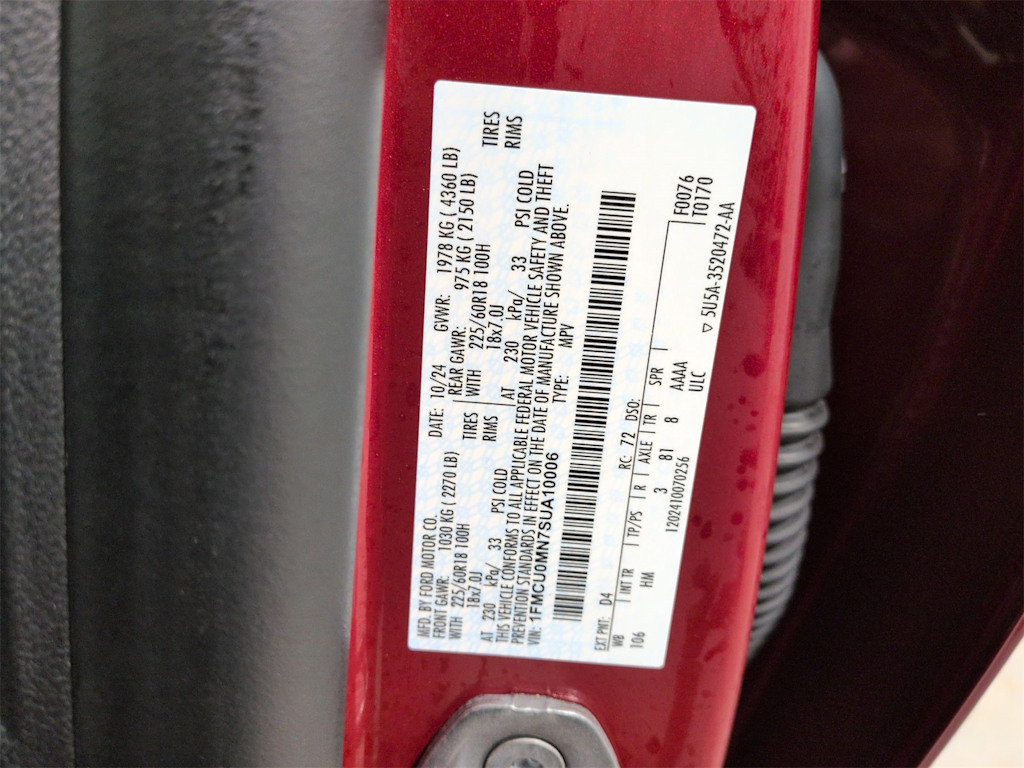 Thumbnail: 2025 Ford Escape - 20