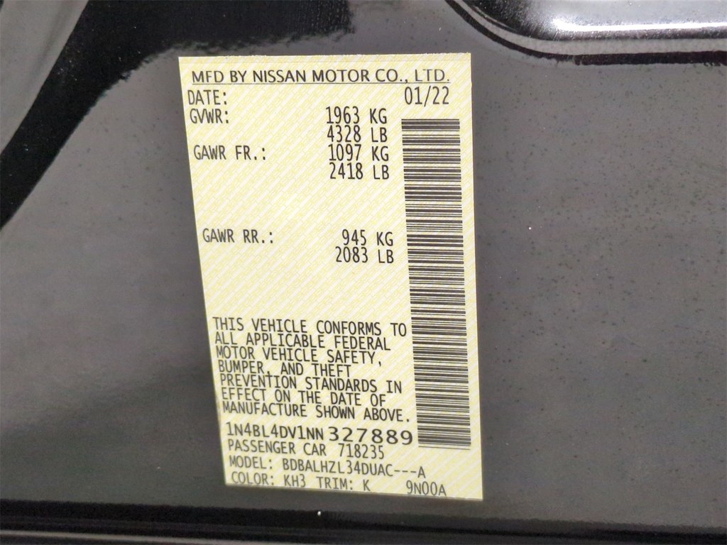 Thumbnail: 2022 Nissan Altima - 19