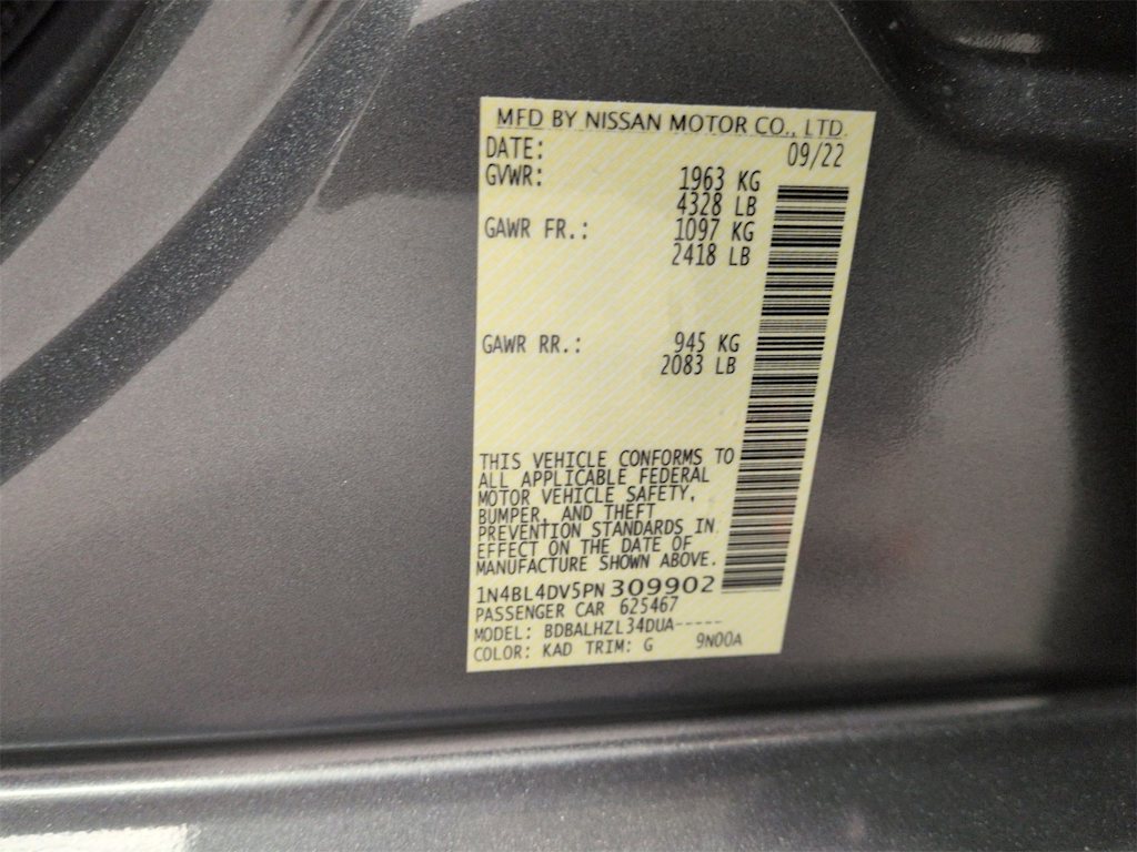 Thumbnail: 2023 Nissan Altima - 20