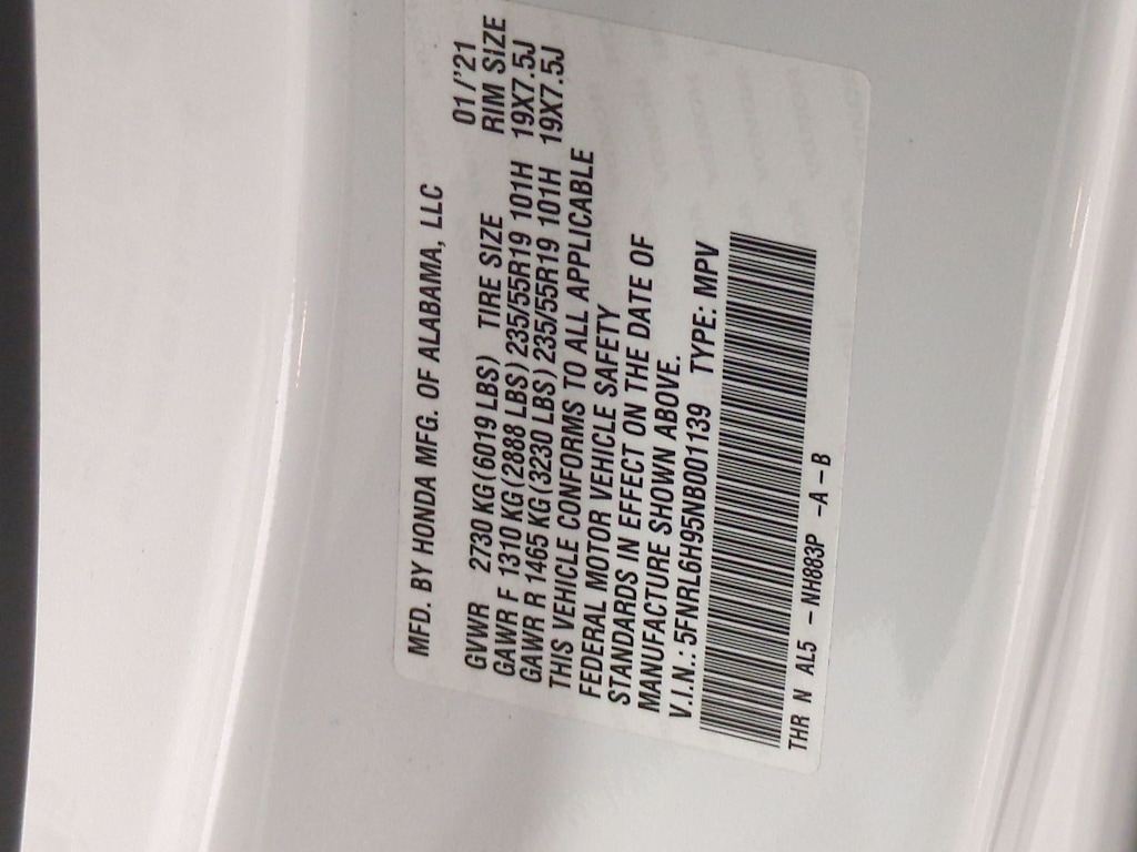 Thumbnail: 2022 Honda Odyssey - 19