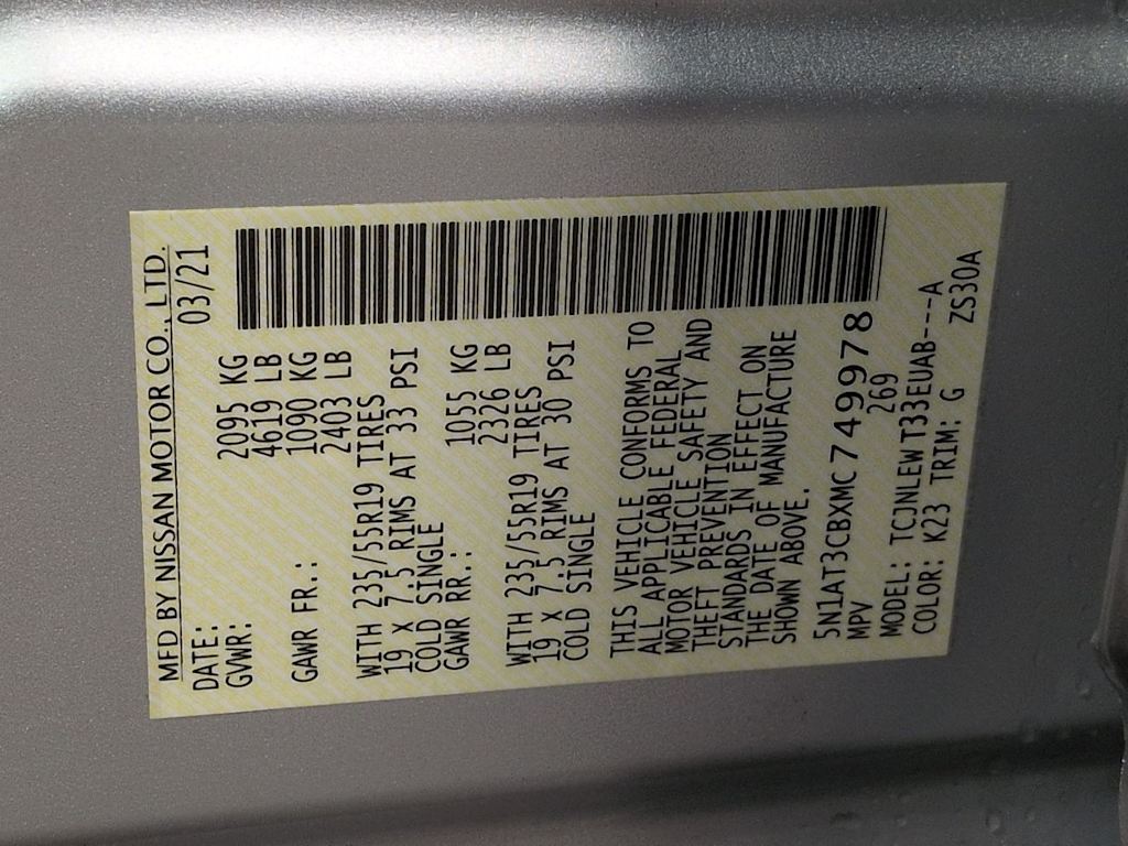 Thumbnail: 2021 Nissan Rogue - 21