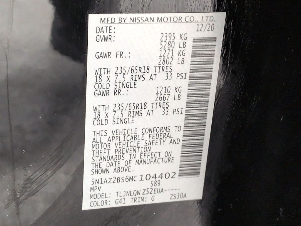 Thumbnail: 2021 Nissan Murano - 19