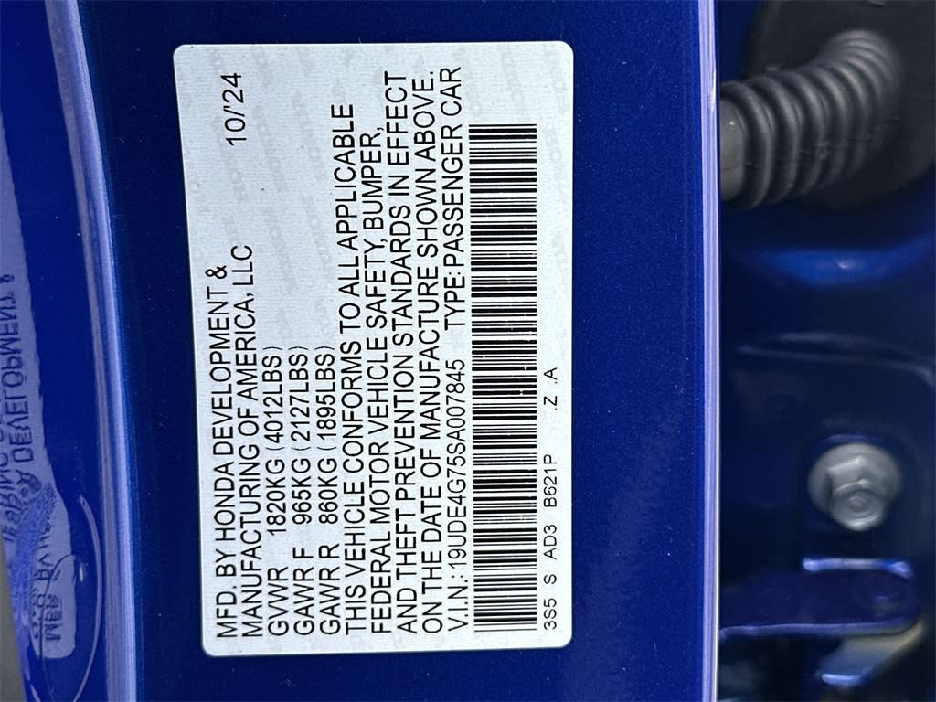 2025 Acura Integra A-Spec w/Tech 20