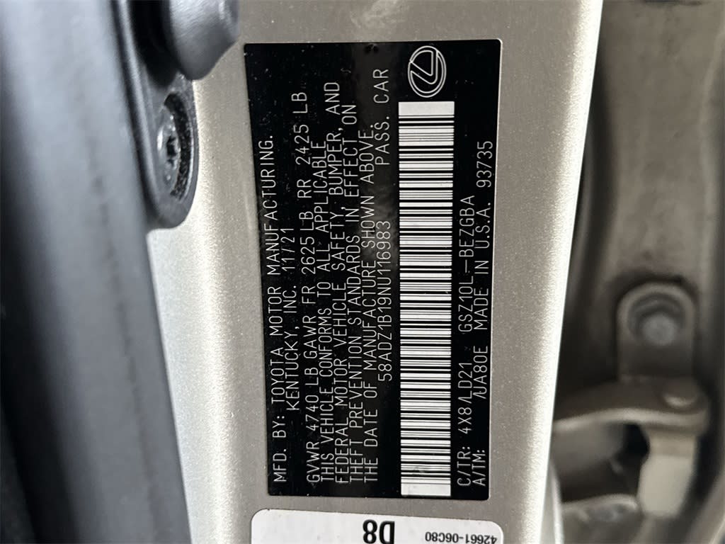 Thumbnail: 2022 Lexus ES - 20