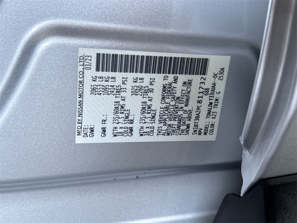 2023 Nissan Rogue SV 20