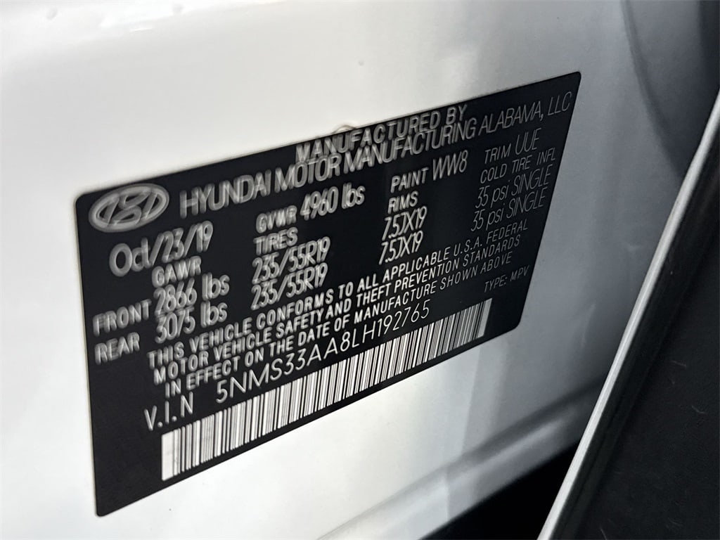 Thumbnail: 2020 Hyundai Santa Fe - 20