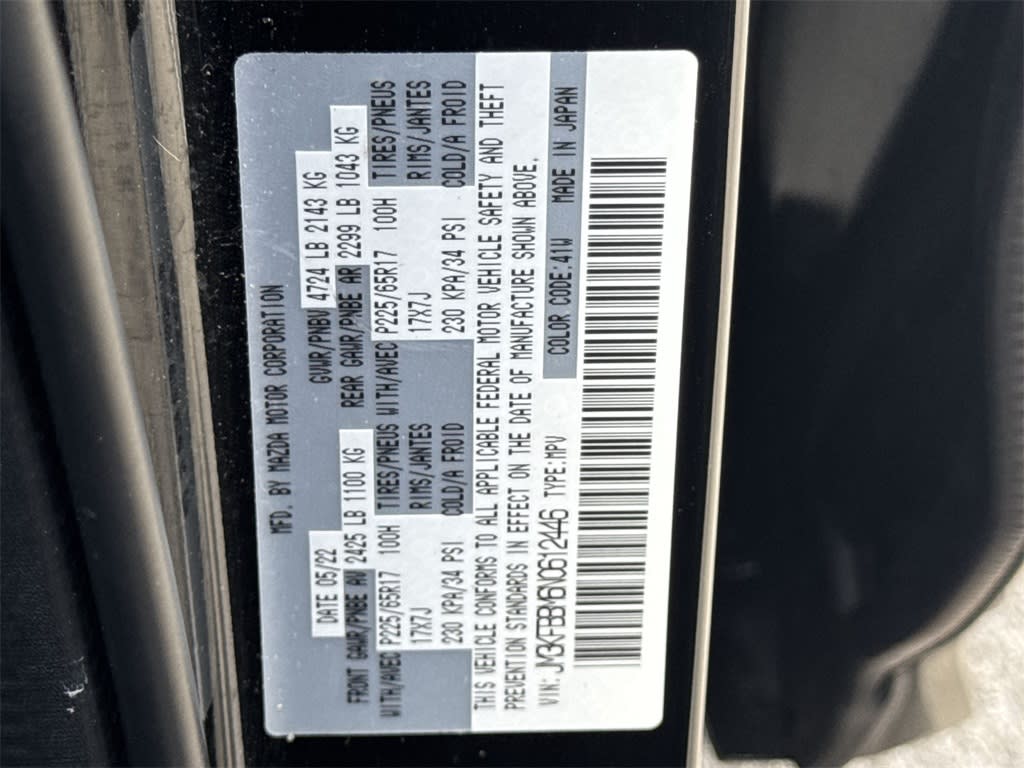 2022 Mazda CX-5 S Select 18