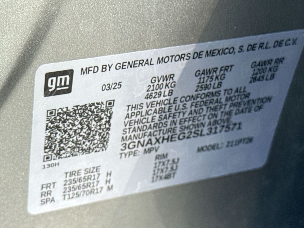 Thumbnail: 2025 Chevrolet Equinox - 17
